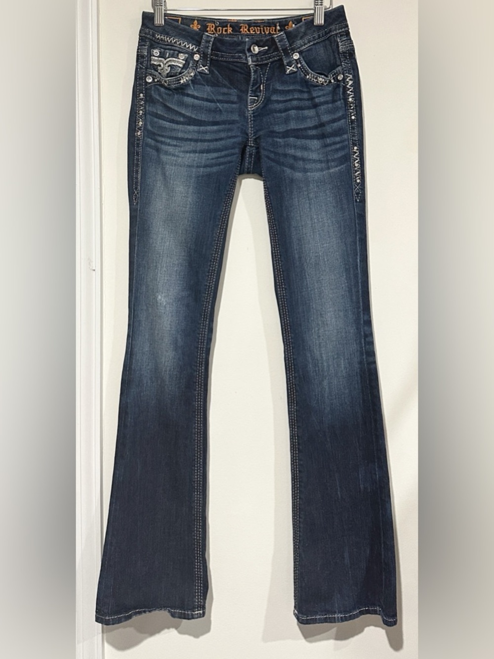 Rock Revival Low Rise Betty Bootcut Jeans 25x32
